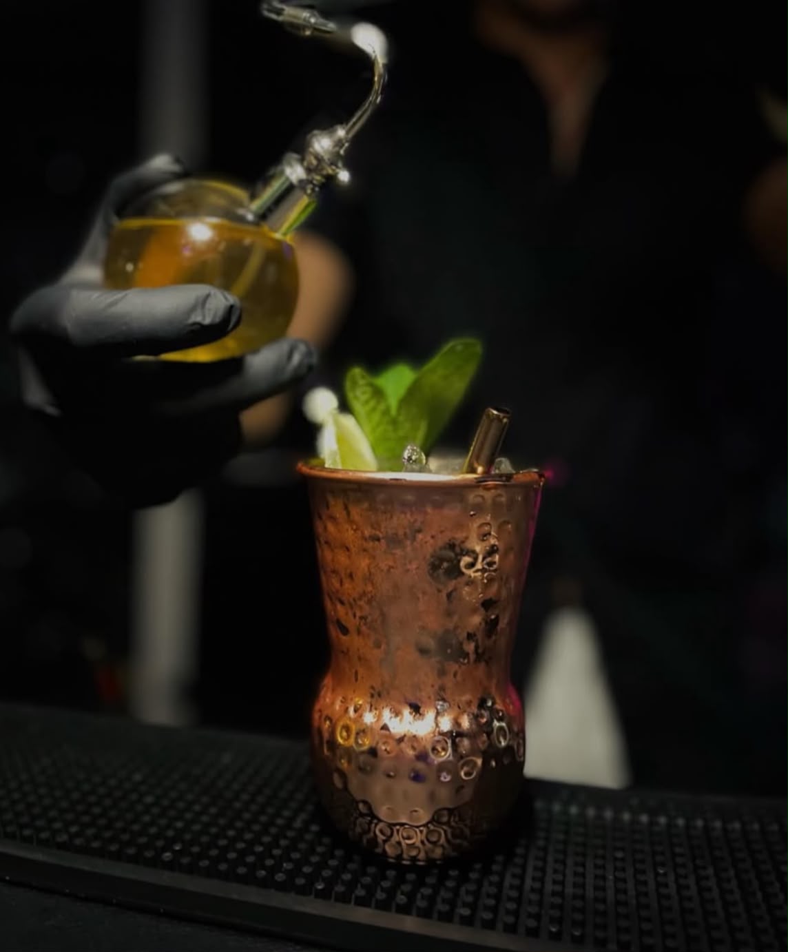 Mixology in rame